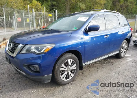2017 Nissan Pathfinder Sv z USA, uszkodzony, nr VIN 5N1DR2MM4HC901264